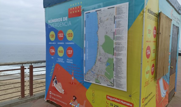 Municipio de Viña del Mar aumenta dotación de personal para apoyar labores de seguridad y fiscalización en el verano 