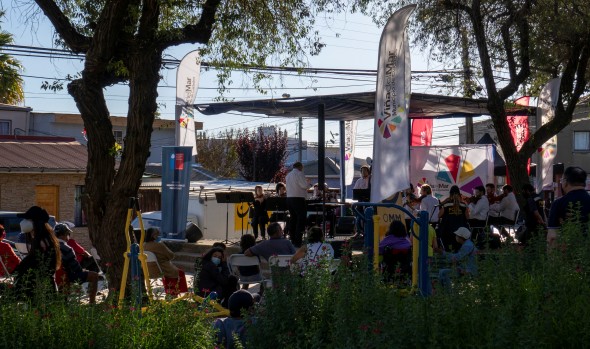 Conciertos itinerantes de verano recorren con gran éxito los barrios de Viña del Mar