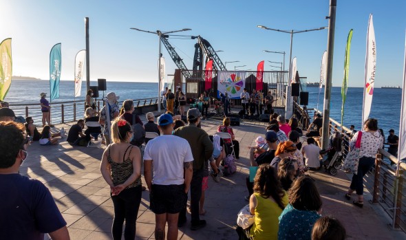 Conciertos itinerantes de verano recorren con gran éxito los barrios de Viña del Mar